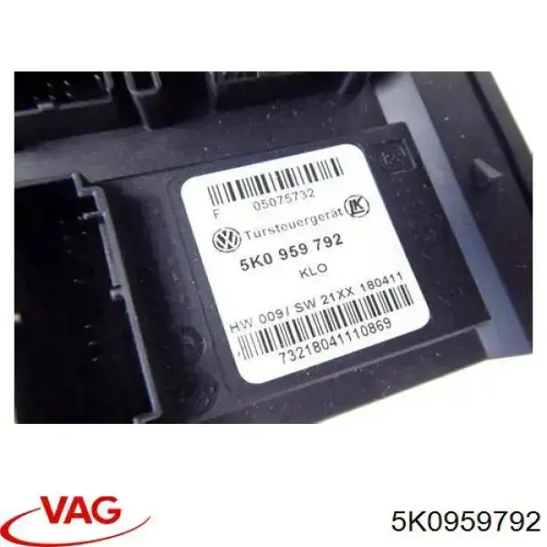Блок комфорта передней двери VAG 5K0959792 цена, от 12.67 USD