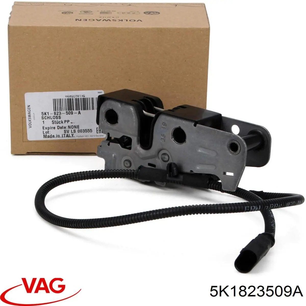 Купить 5K1823509A VAG Замок капота