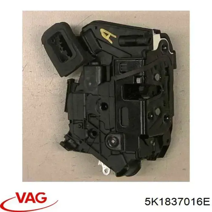 Замок передней пассажирской двери VAG 5K1837016E