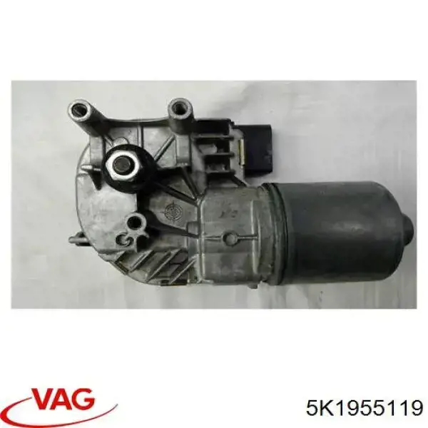 5K1955119 VAG motor de limpador pára-brisas do pára-brisas