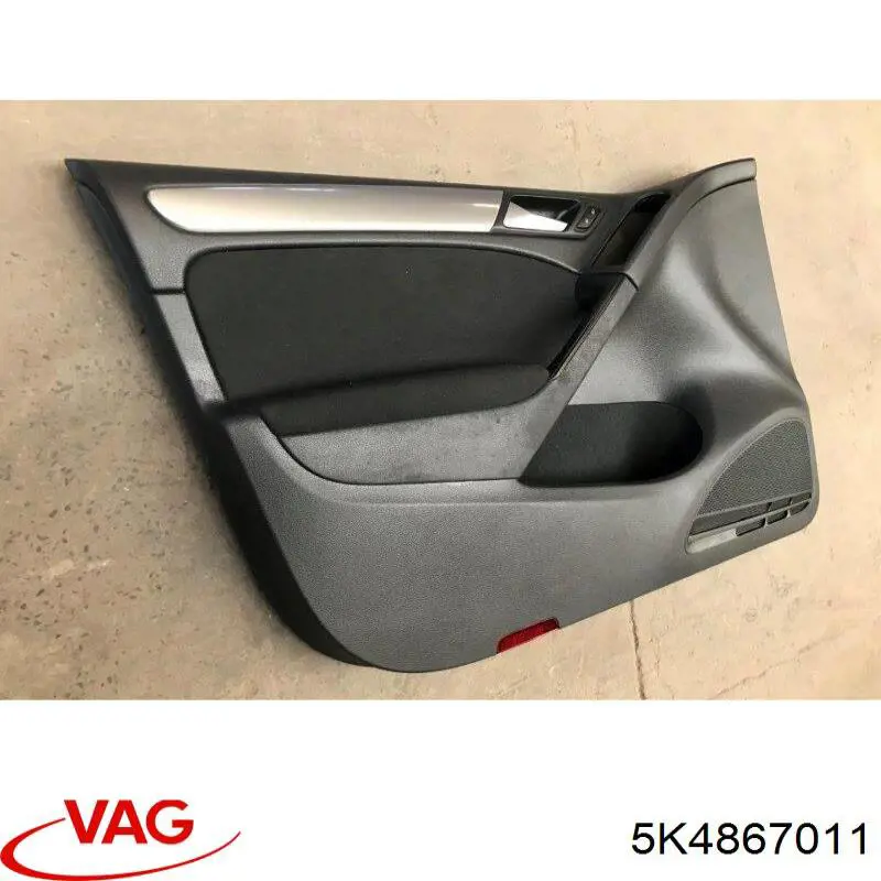 Обшивка двери передней левой VAG 5K4867011 цена, от 44.58 USD