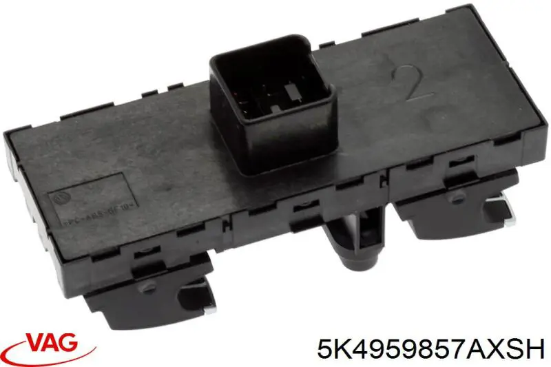 Купить 5K4959857AXSH VAG Кнопки переднего левого стеклоподъёмника