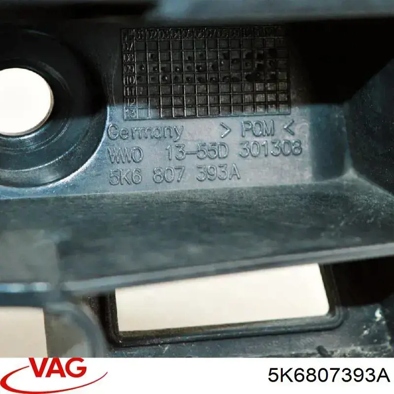 Панель крепления задних фонарей VAG 5K6807393A цена, от 4.51 USD