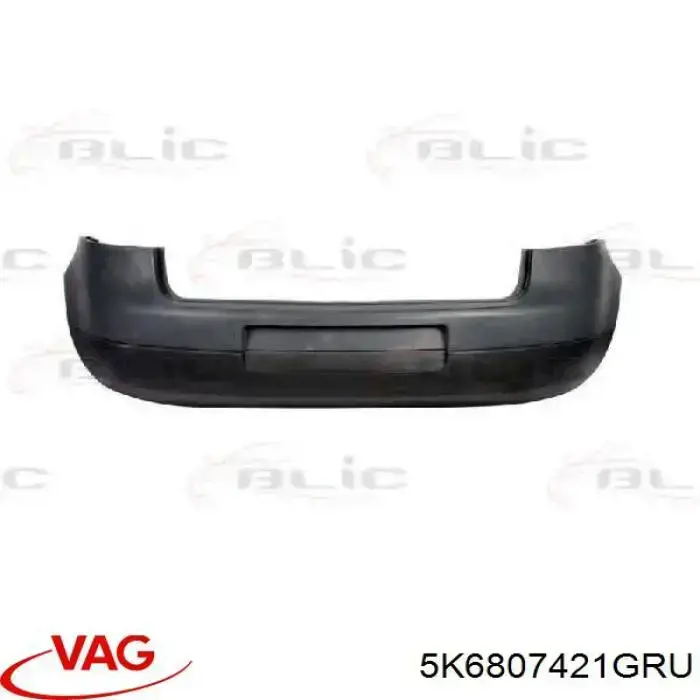 5K6807421GRU VAG Pára-choque traseiro