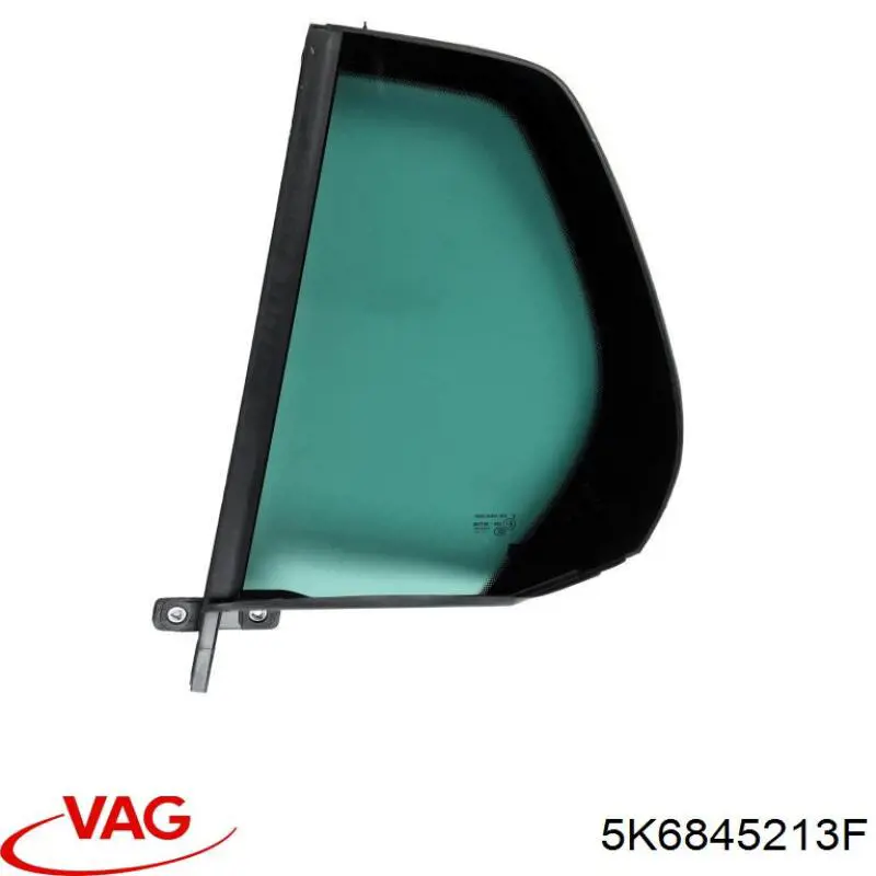 5K6845213F VAG Стекло-форточка двери, задней, левой