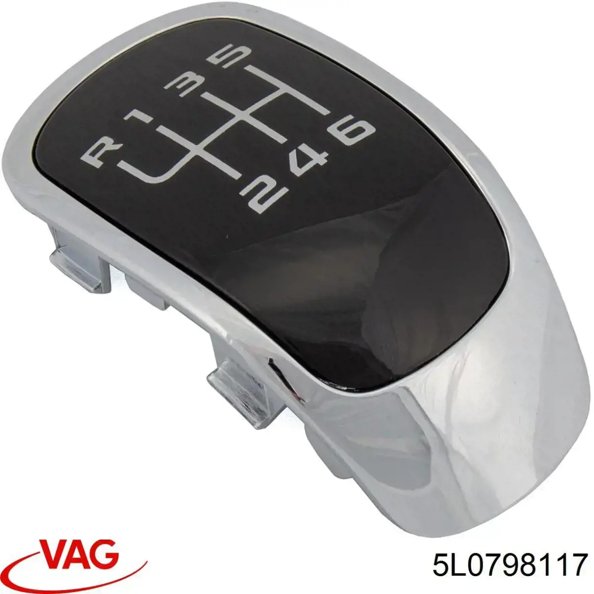Эмблема рукоятки переключения КПП 5L0798117 VAG