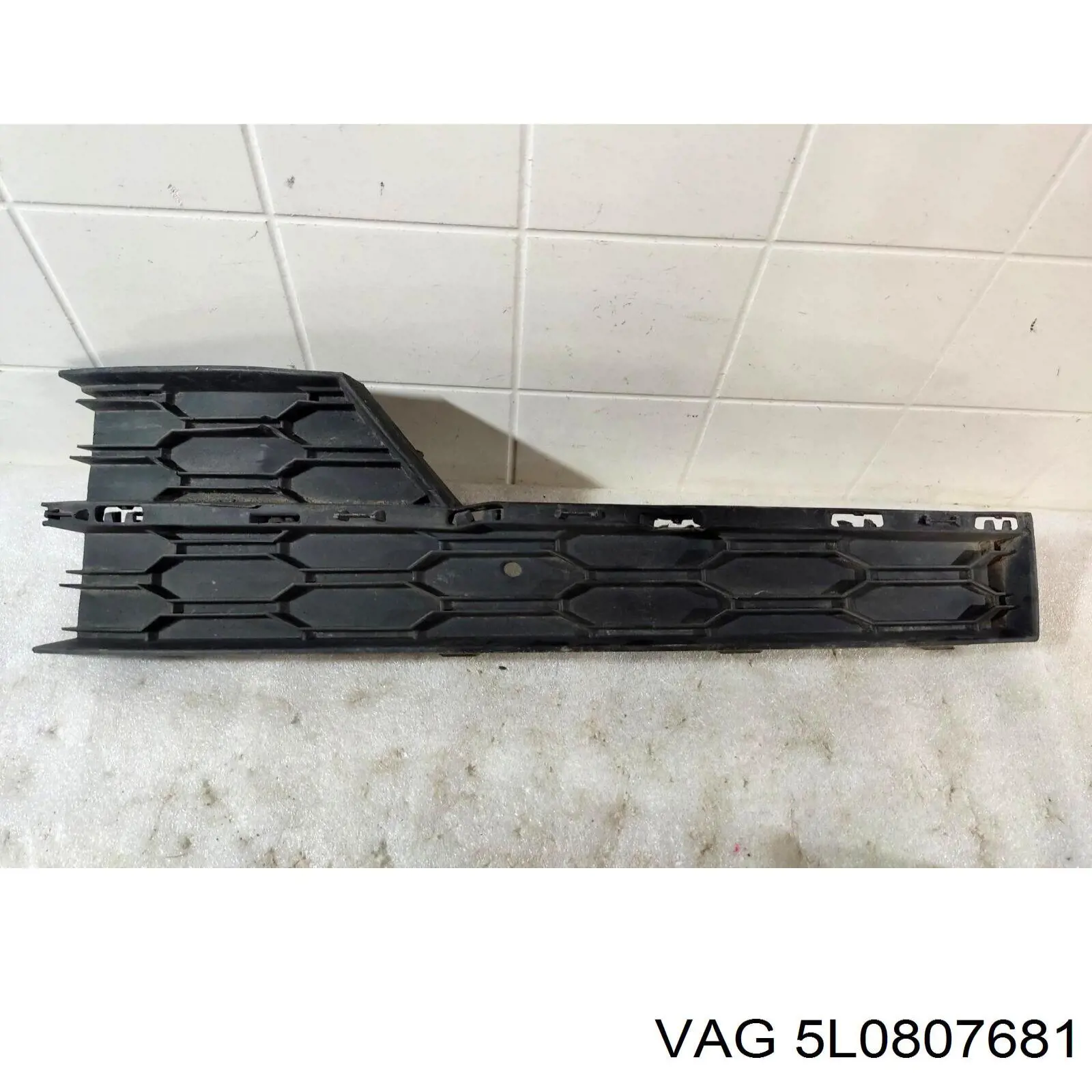 5L0807681 VAG Решетка бампера переднего левая