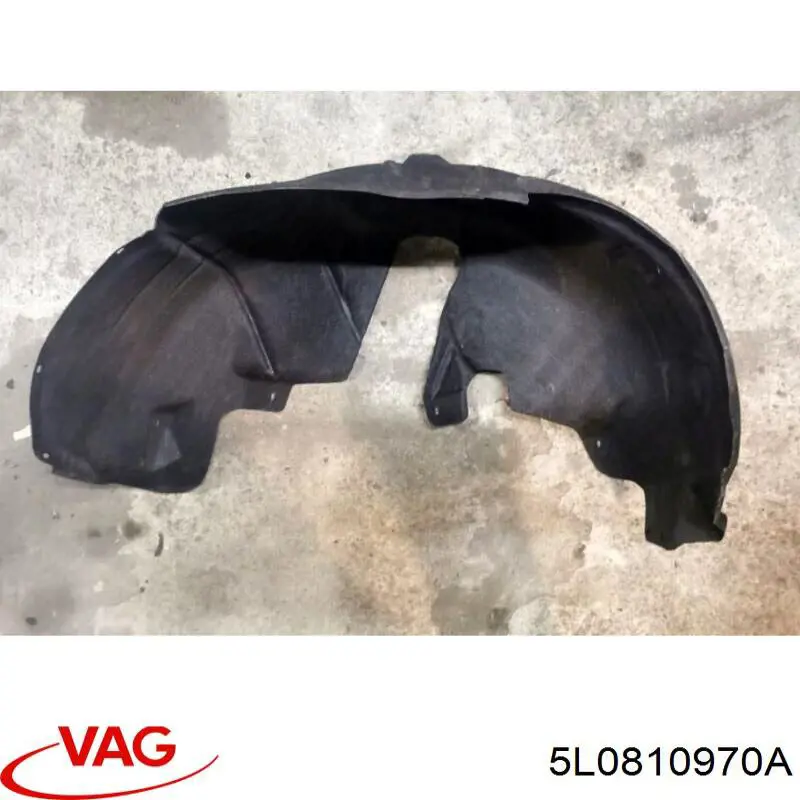 Подкрылок задний правый 5L0810970A VAG