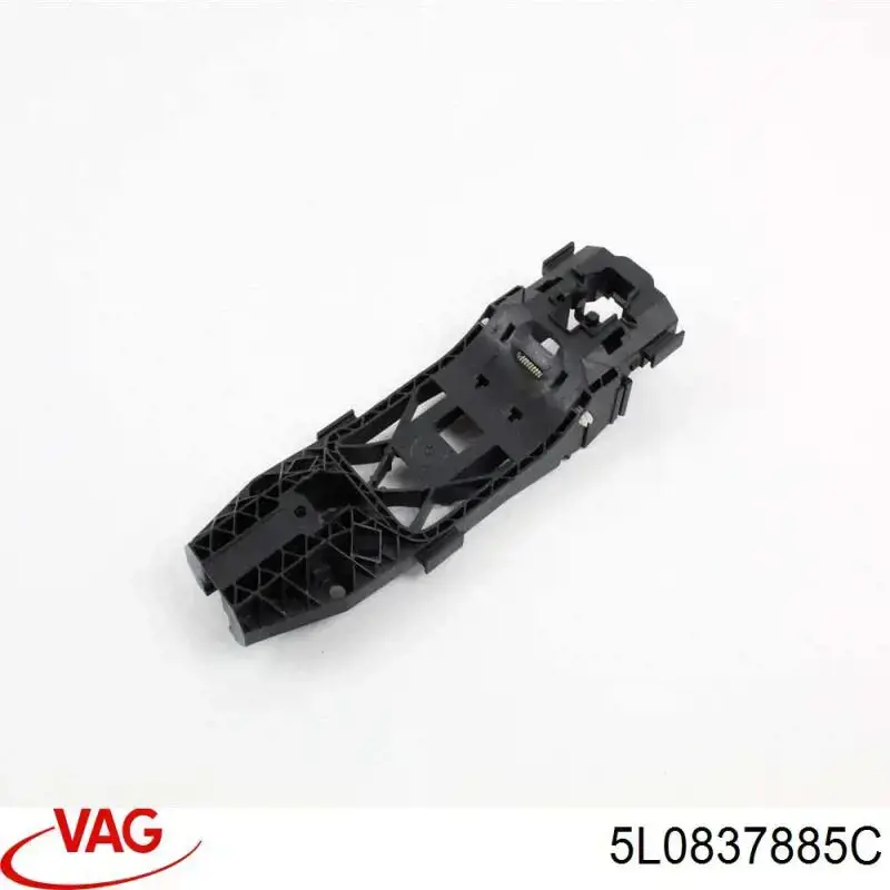 5L0837885C VAG suporte de maçaneta externa da porta dianteira direita