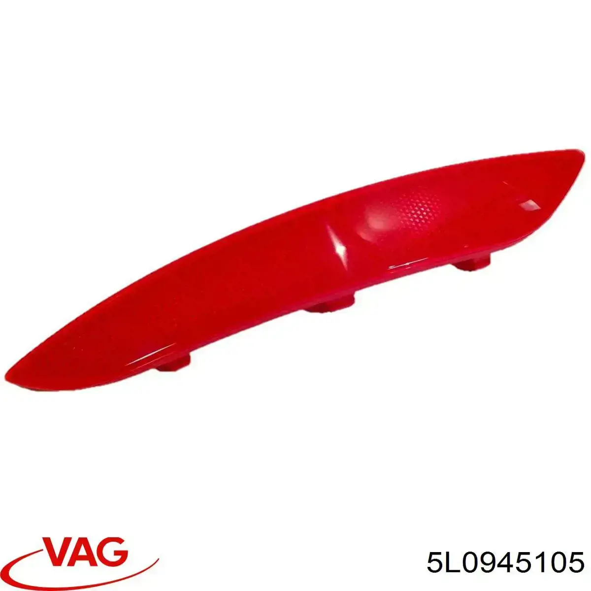 Левый отражатель заднего бампера VAG 5L0945105 цена, от 22.59 USD