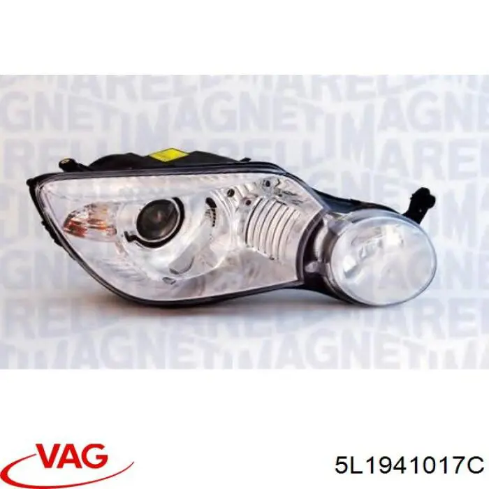 Фара левая VAG 5L1941017C цена, от 433.05 USD