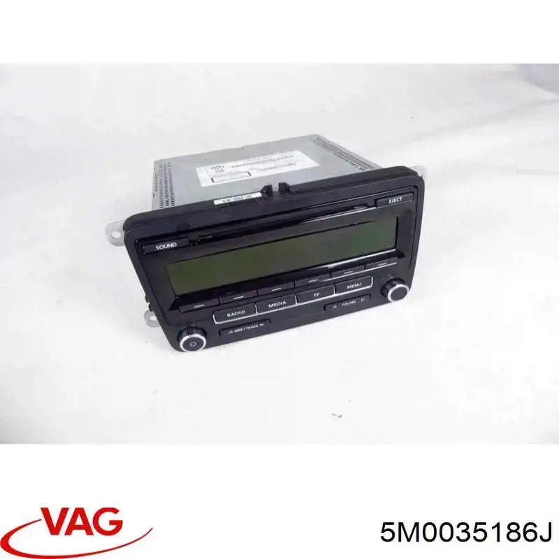 Магнитола (радио AM/FM) VAG 5M0035186J цена, от 50.96 USD