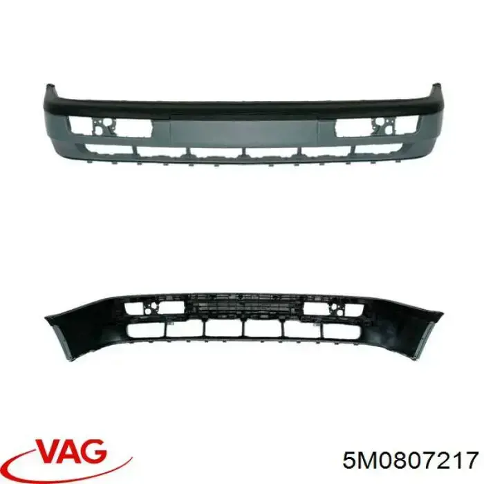 Купить 5M0807217 VAG Буфер (бампер) передний