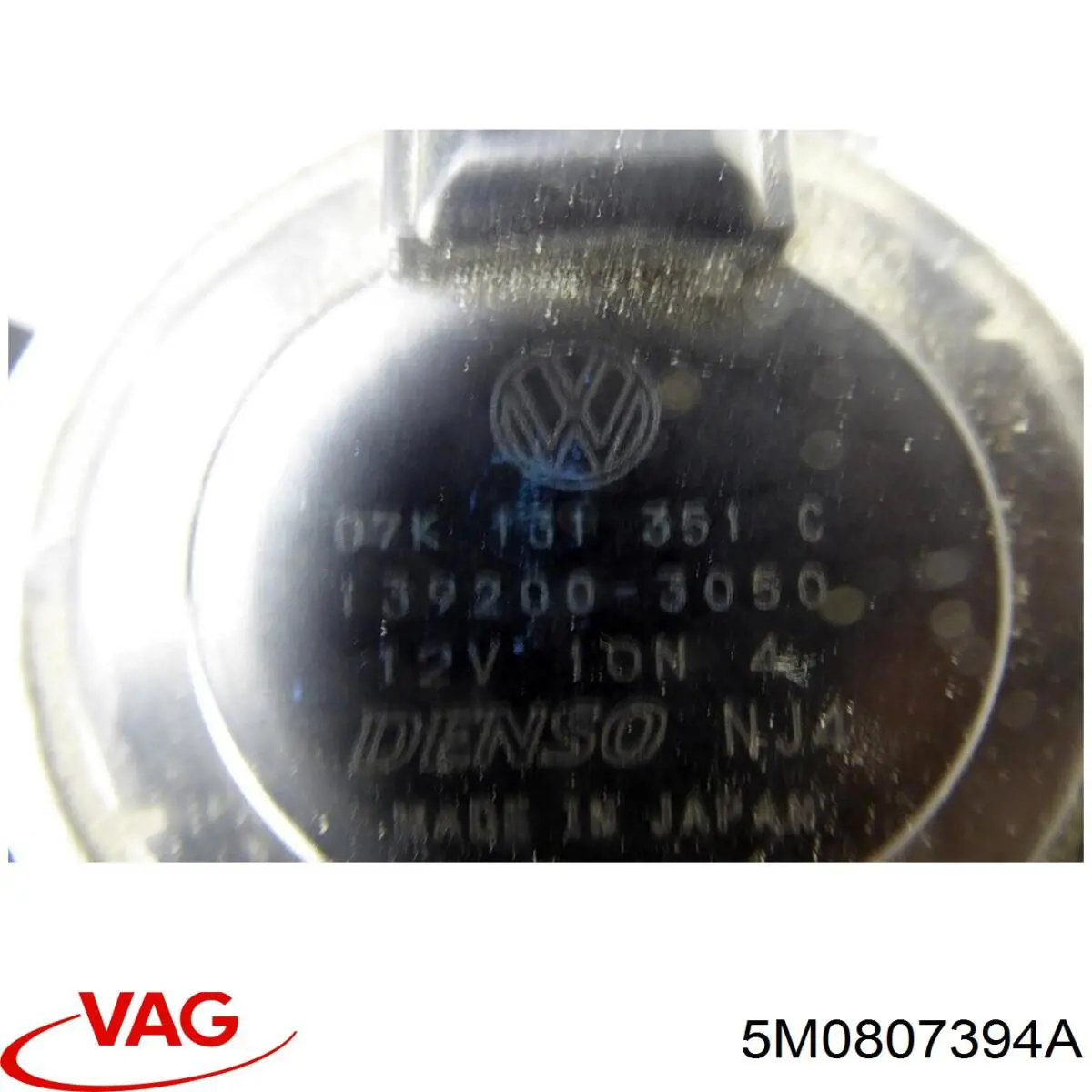 Направляющая заднего бампера, правая VAG 5M0807394A