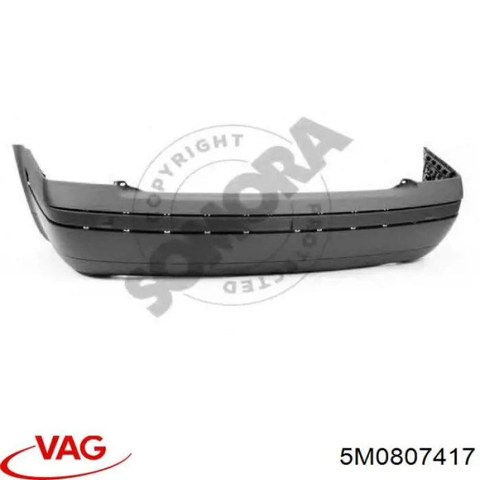 Бампер задний VAG 5M0807417 цена, от 63.70 USD