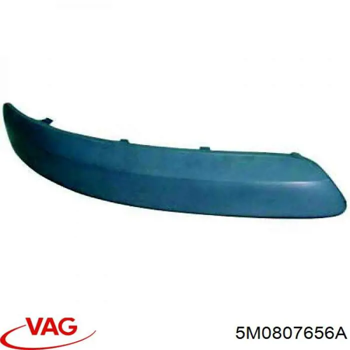 Молдинг бампера переднего правый VAG 5M0807656A цена, от 14.67 USD