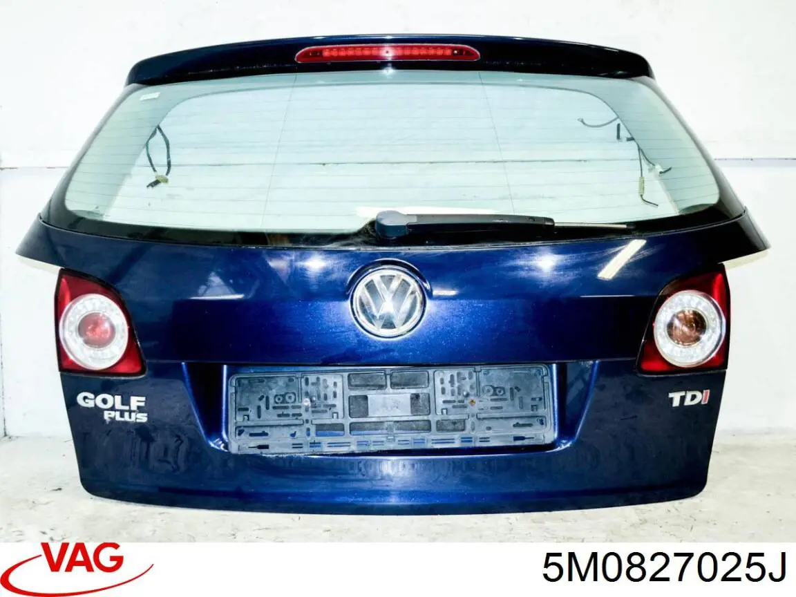 Дверь задняя (багажная 3/5-я (ляда) на Volkswagen Golf PLUS VI 
