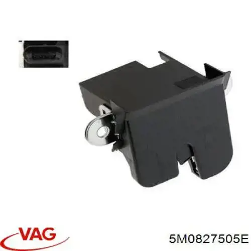 5M0827505E VAG Замок пятой двери