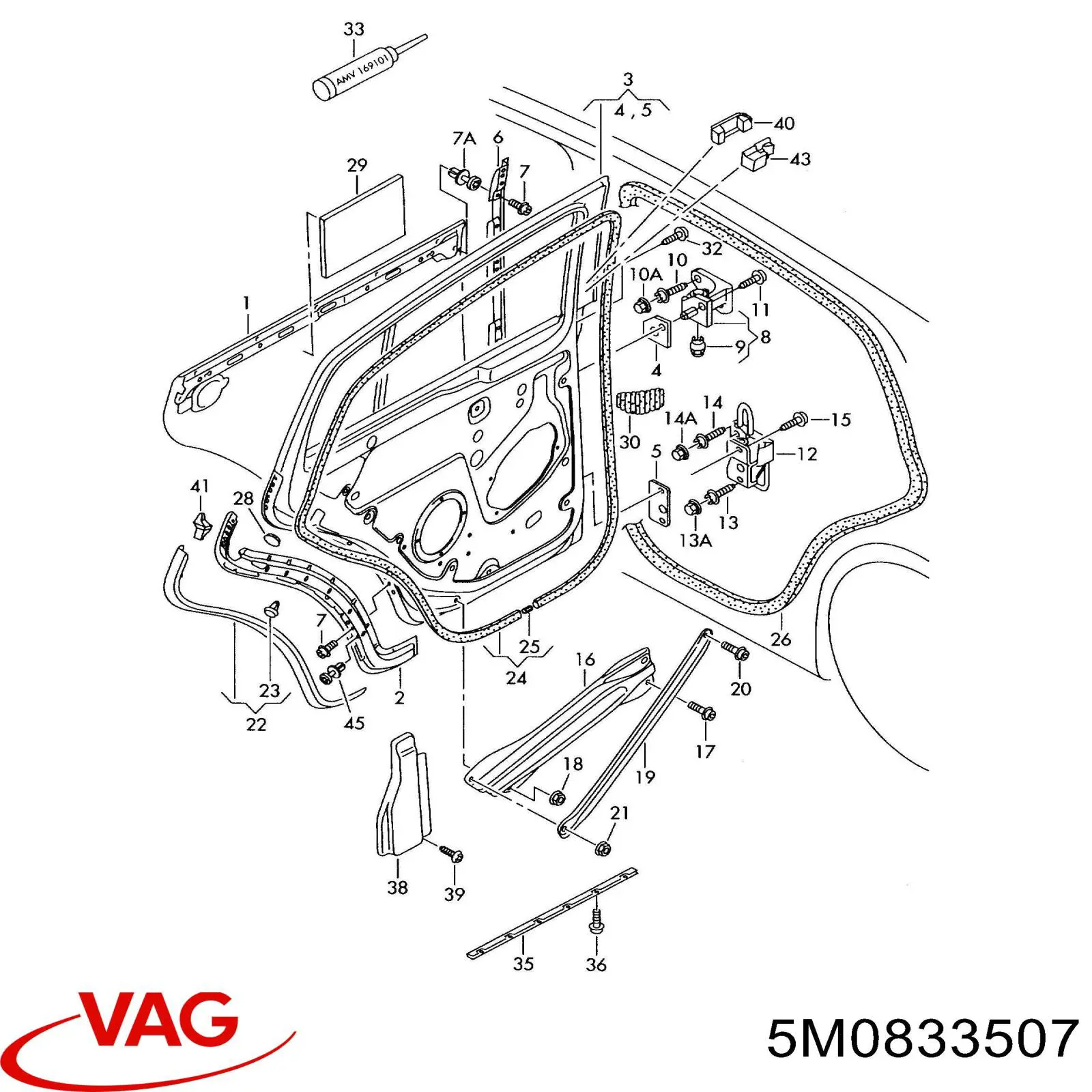 5M0833507 VAG 
