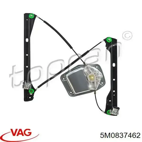 5M0837462 VAG механизм стеклоподъемника двери передней правой
