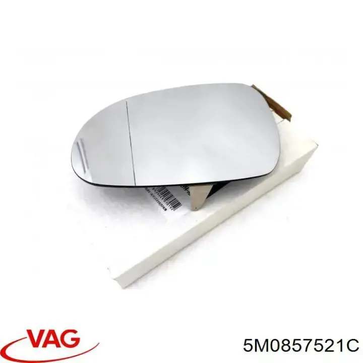 Купить 5M0857521C VAG Стекло зеркала заднего вида, левого