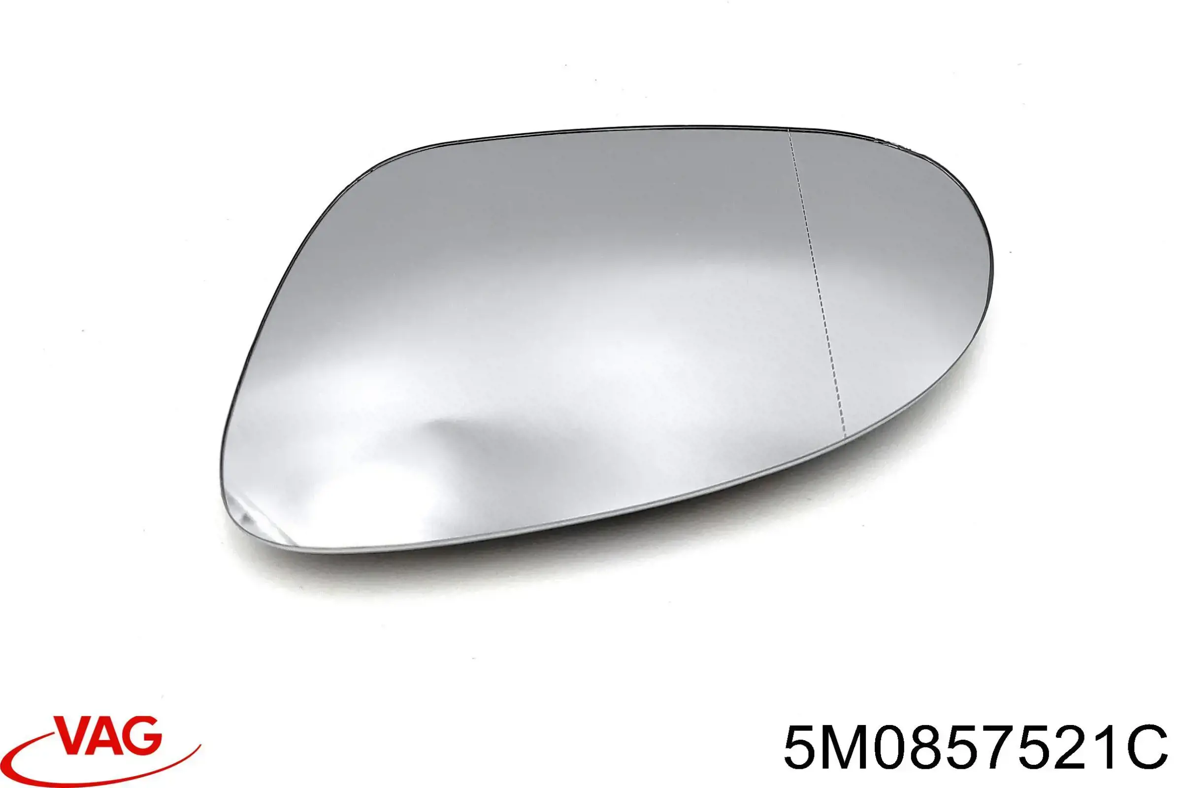 Зеркальный элемент водительского зеркала VAG 5M0857521C цена, от 98.37 USD