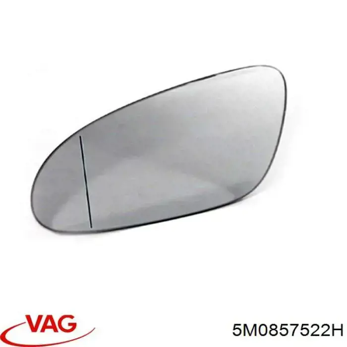 Стекло зеркала заднего вида, правого VAG 3C0857522C цена, от 38.01 USD