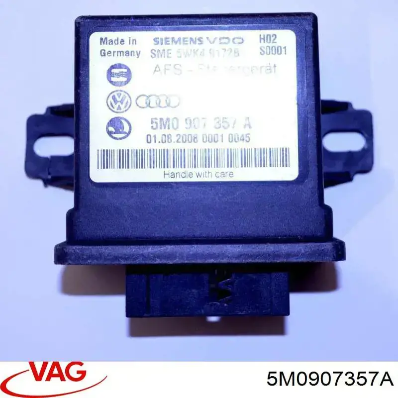 Модуль управления (ЭБУ) адаптивного освещения VAG 5M0907357A
