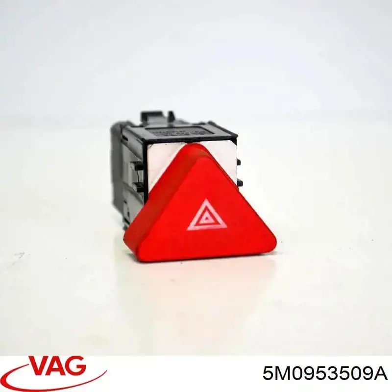 Botão de ativação do sinal de emergência Volkswagen Tiguan I 5N1, 5N2