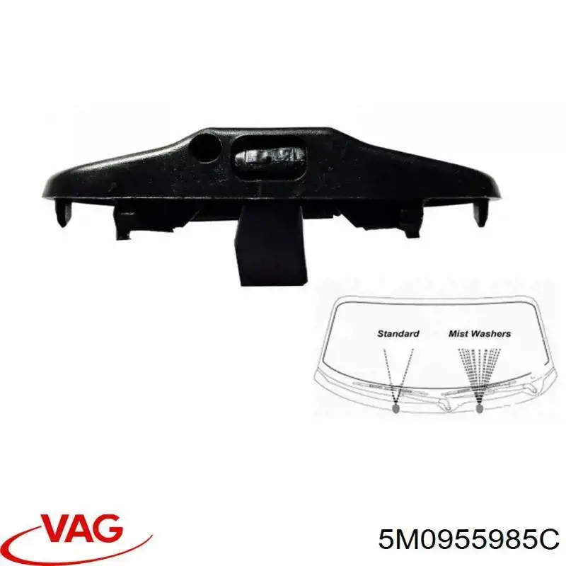 Форсунки стеклоомывателя VAG 5M0955985C цена, от 5.59 USD