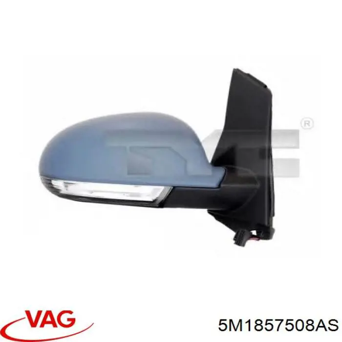 Наружное зеркало правое VAG 5M1857508AS цена, от 50.67 USD
