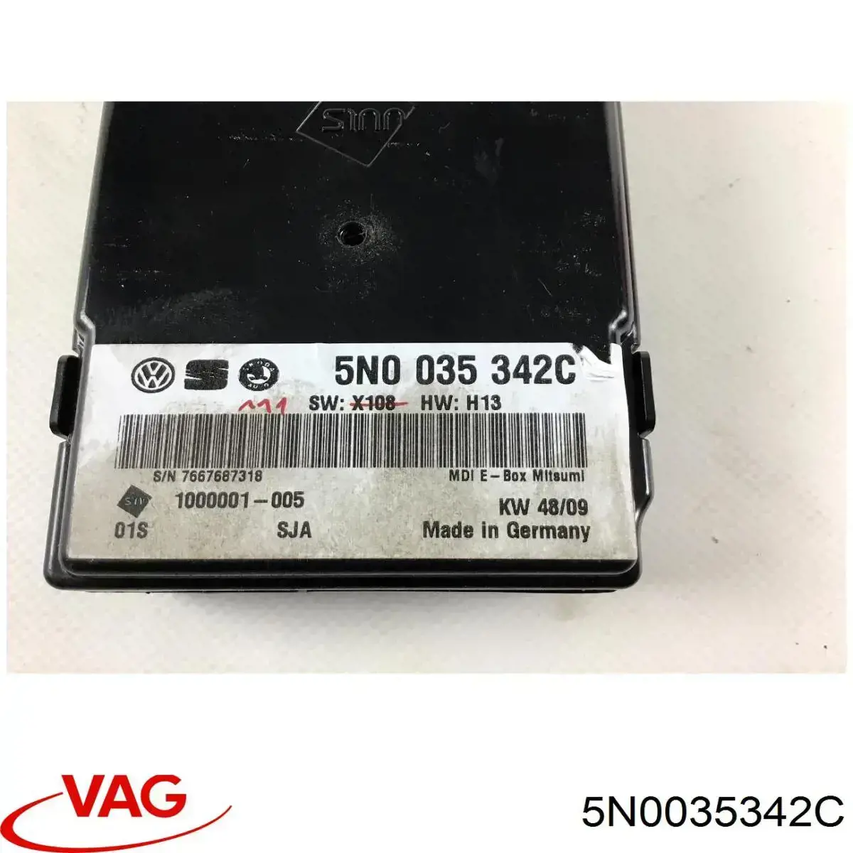 Купить 5N0035342C VAG Блок управления мультимедийный