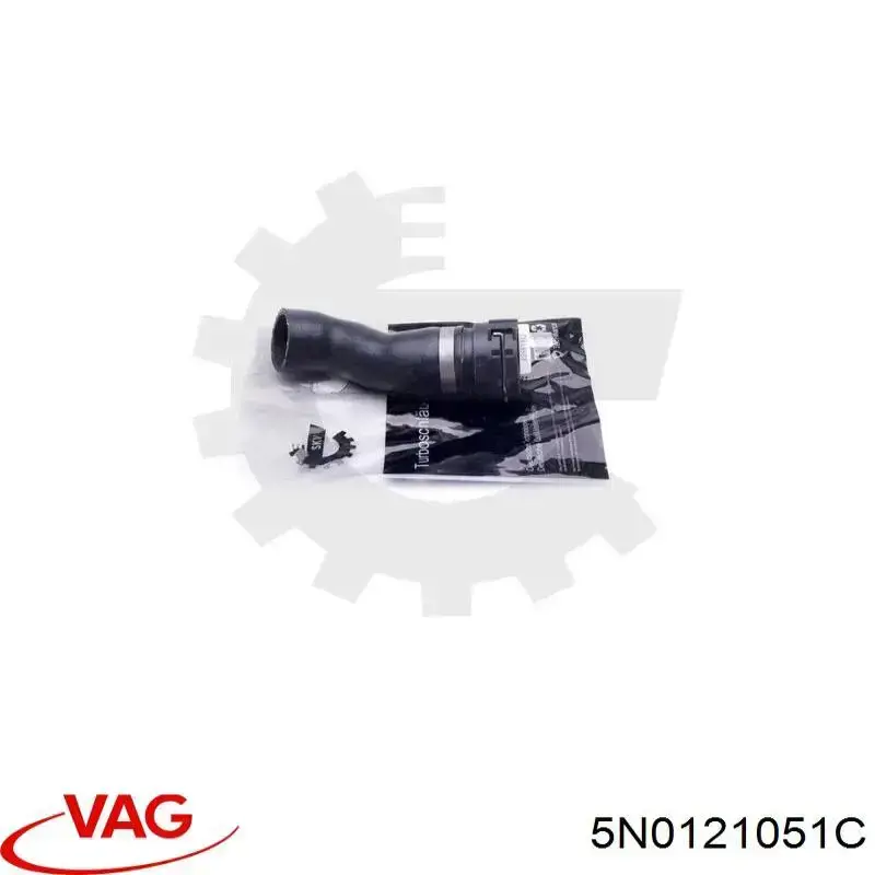 Купить 5N0121051C VAG Шланг радиатора охлаждения нижний