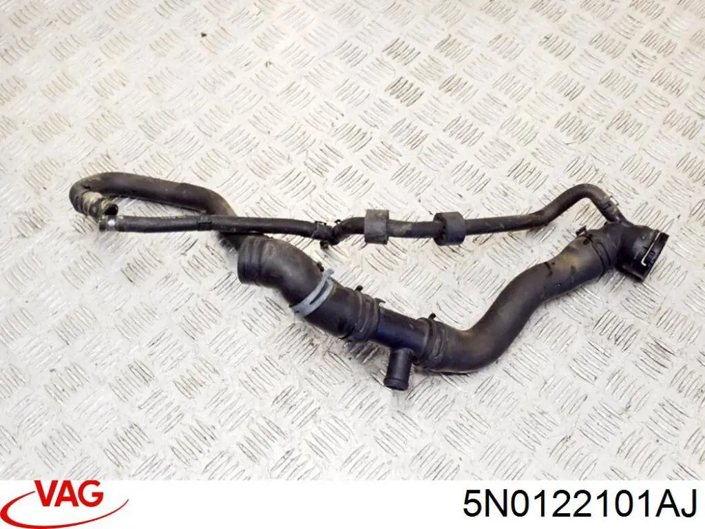 Шланг радиатора охлаждения VAG 5N0122101AF цена, от 84.91 USD