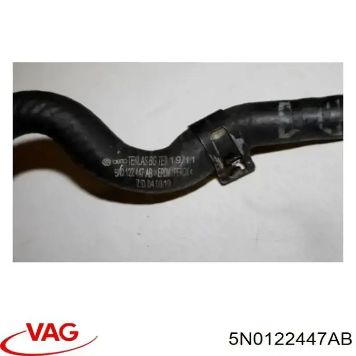 Шланг/патрубок системы охлаждения VAG 5N0122447AB цена, от 27.17 USD