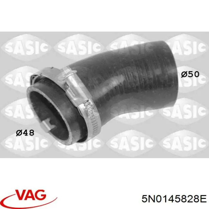 Купить 5N0145828E VAG Патрубок интеркулера