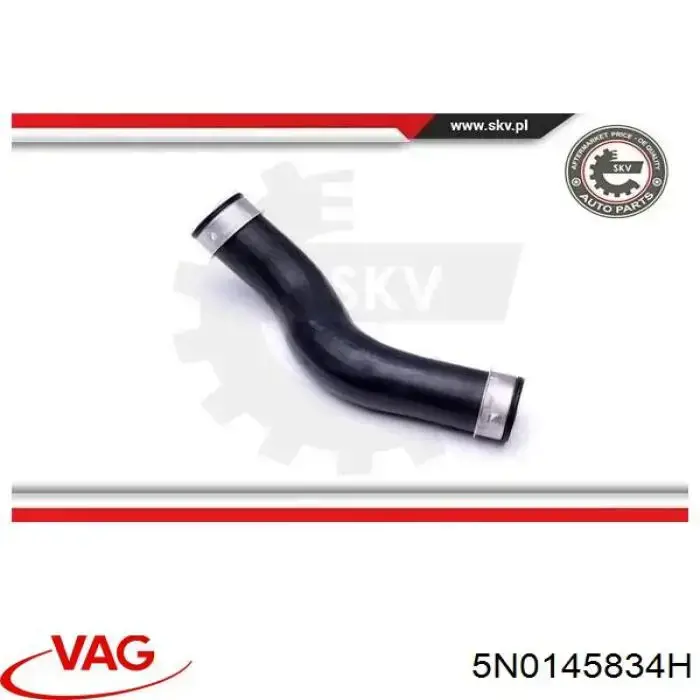 5N0145834H VAG mangueira (cano derivado direita de intercooler)