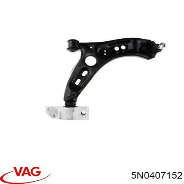 5N0407152 VAG Рычаг передней подвески нижний, правый
