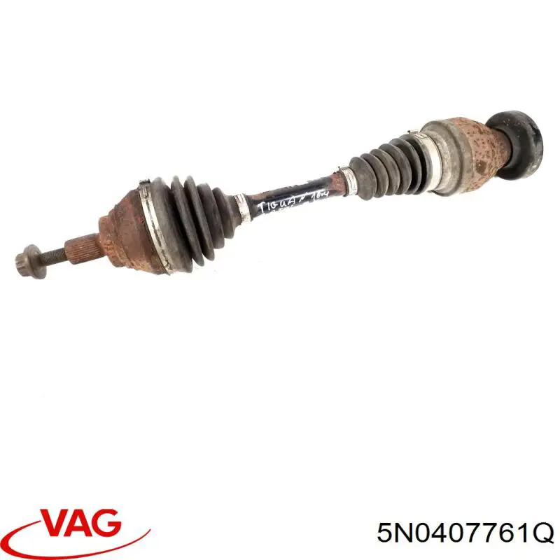 Купить 5N0407761S VAG Привод в сборе левый