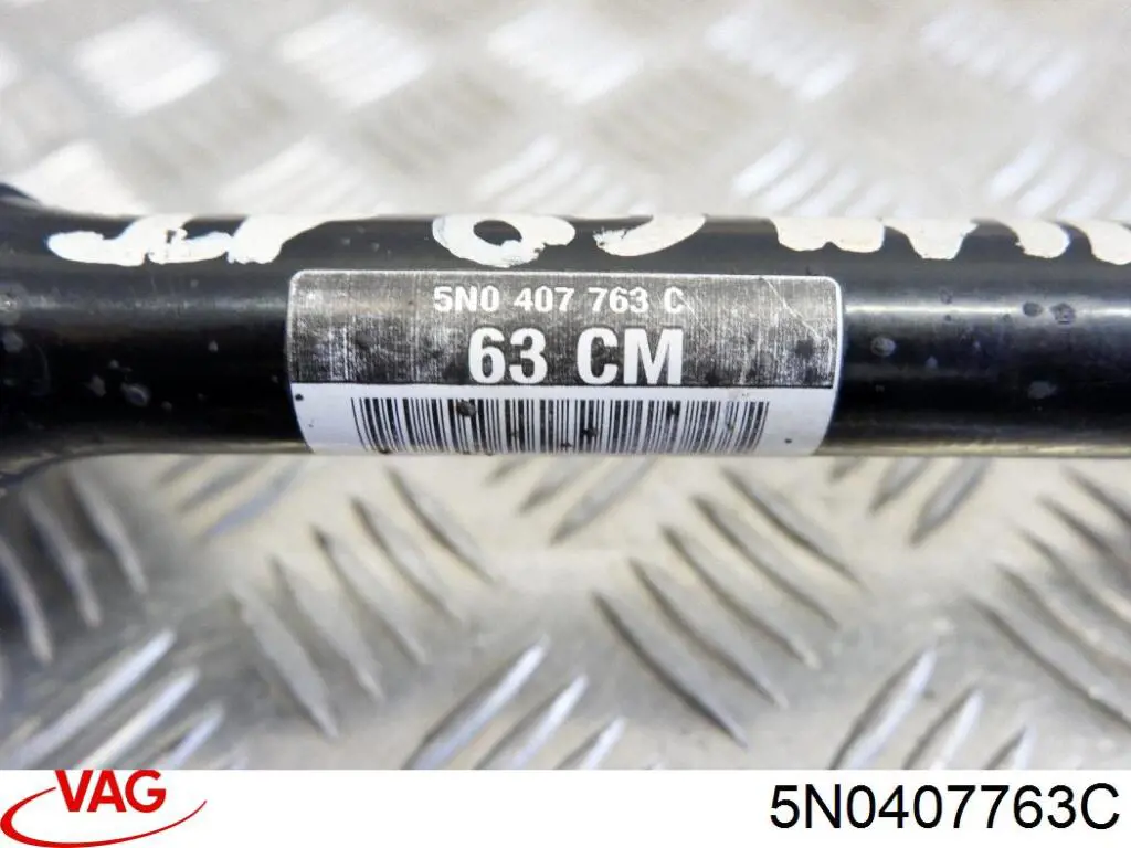 Левая полуось 36277 GKN-Spidan
