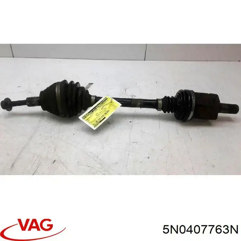 Левая полуось 5Q0407761AX VAG