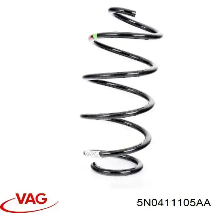 Пружина передняя VAG 5N0411105AA