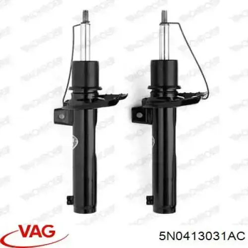 Стойка амортизатора передняя VAG 5N0413031AC цена, от 66.76 USD