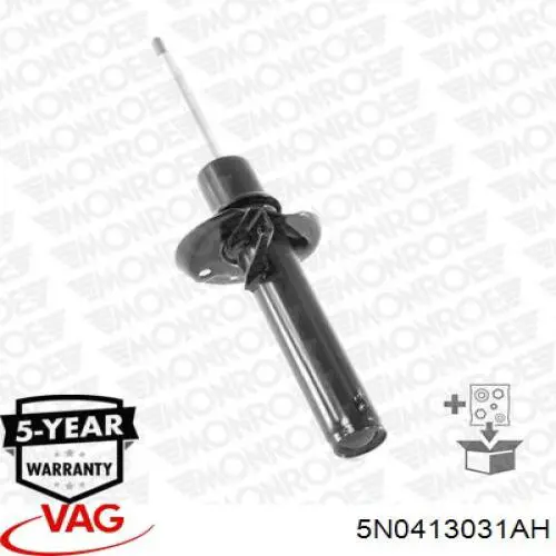 Стойка амортизатора передняя VAG 5N0413031AH цена, от 53.81 USD
