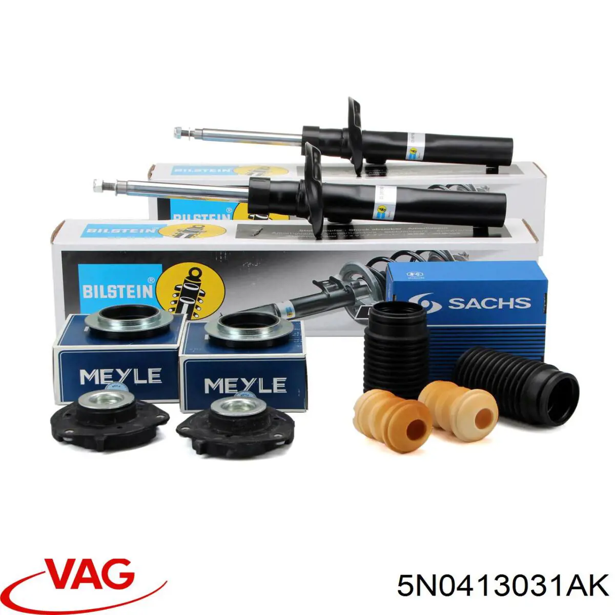 Купить 5N0413031AK VAG Амортизатор передней подвески