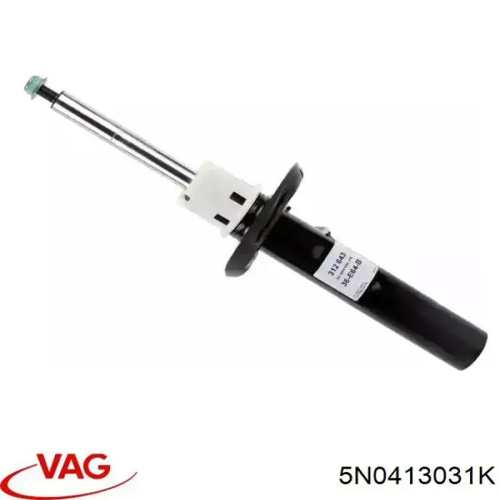 Амортизатор передний VAG 5N0413031K