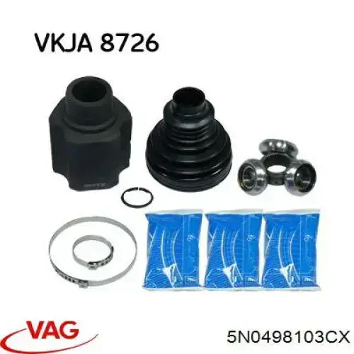  Junta homocinética interna, tripé Volkswagen Passat CC B7 sedan (358) (2012 - 2026) CC B7