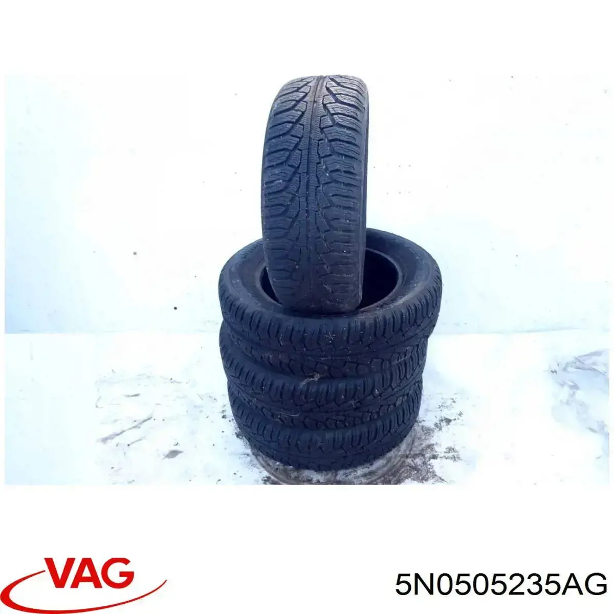 5N0505235AG VAG Подрамник задней подвески