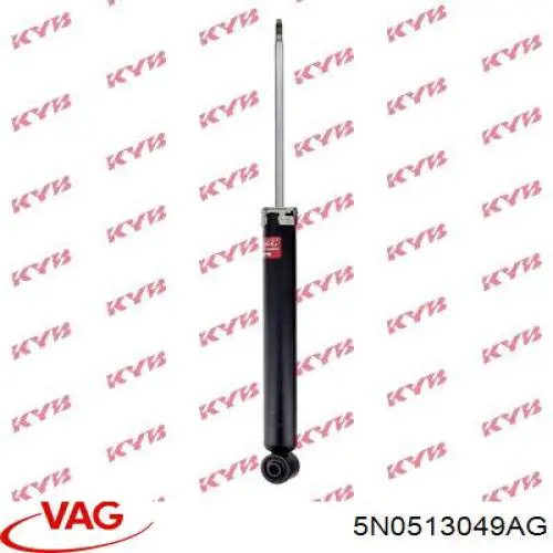 Купить 5N0513049AG VAG Амортизатор задней подвески