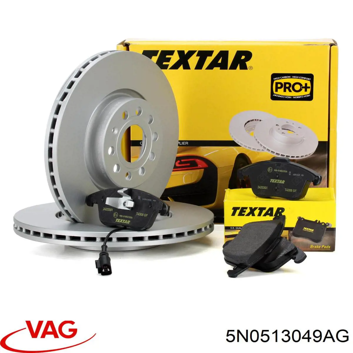 Амортизатор задний 5N0513049AG VAG